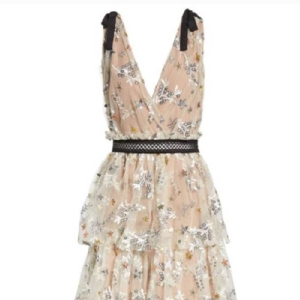 Self Portrait Starry Night Dress